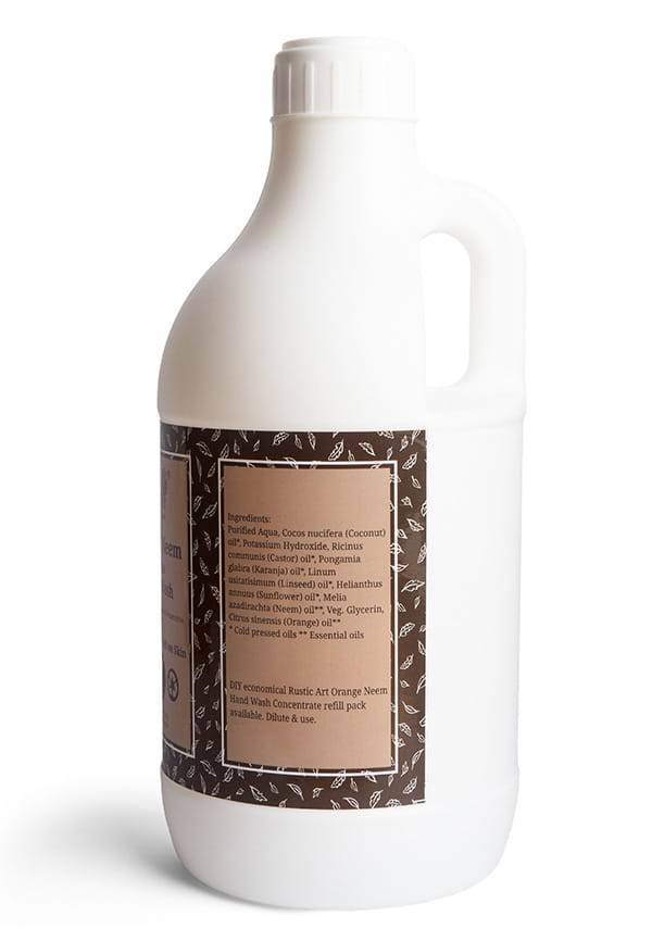 Organic Orange Neem Hand Wash – thumbnail 2