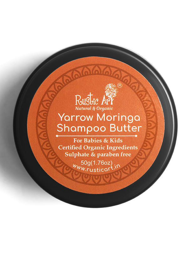 Organic Yarrow Moringa Shampoo Butter for Babies & Kids – thumbnail 3