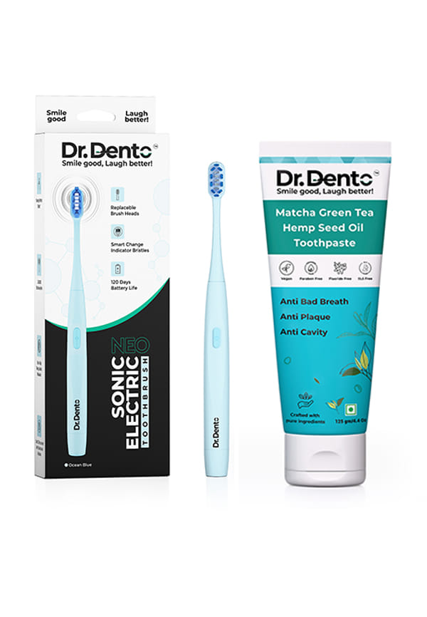 Neo Series Sonic Electric Toothbrush with Matcha Green Tea Toothpaste