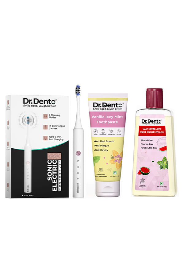 Pro with Vanilla Icey Mint Toothpaste and Watermelon Mint Mouthwash