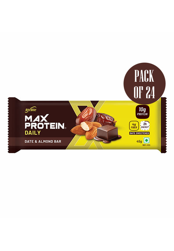 Daily Date & Almond Protein Bar Daily Date & Almond Protein Bar