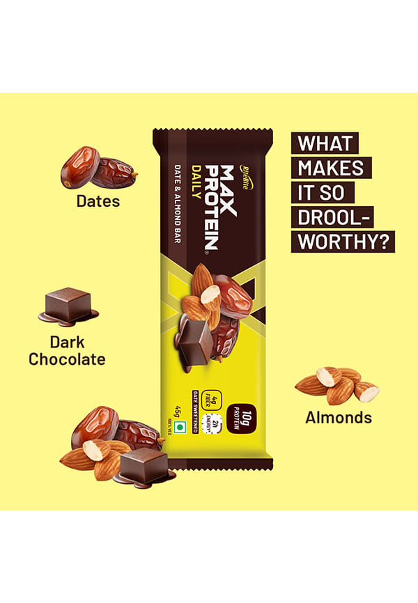 Daily Date & Almond Protein Bar – thumbnail 3