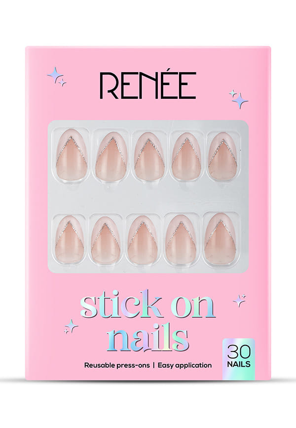 Stick On Nails French Nails