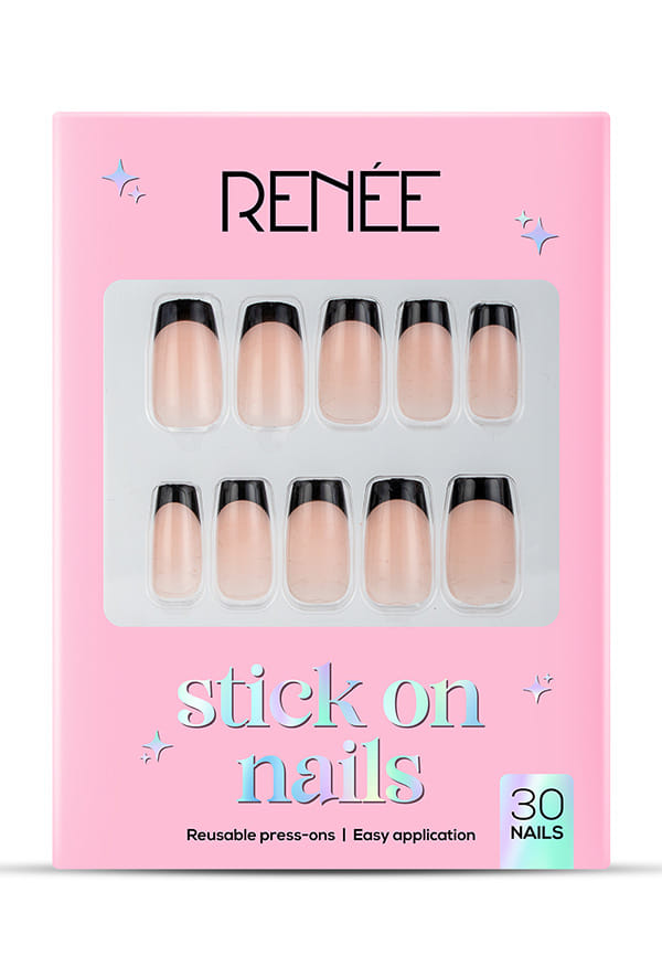 Stick On Nails French Nails