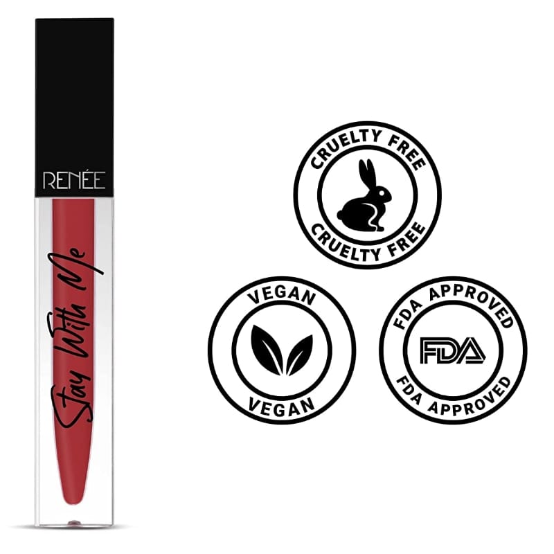 Stay With Me Matte Liquid Lipstick – Transfer Proof, Long-Lasting Lipstick – thumbnail 6