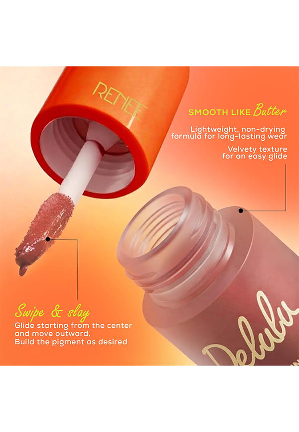 Delulu Blurring Matte Liquid Lipstick – thumbnail 2