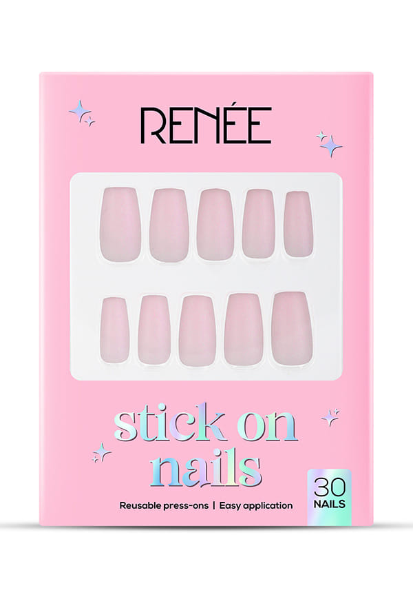 Stick On Nails Matte Nails