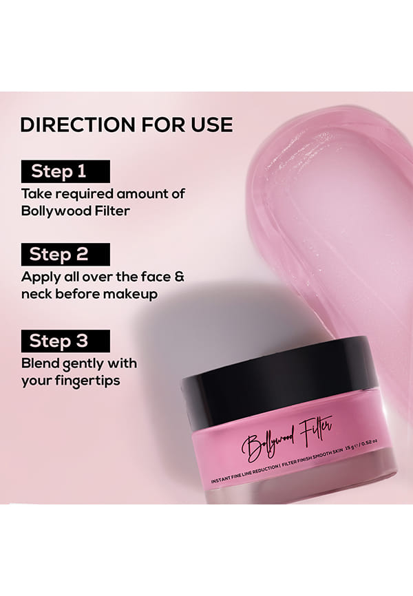 Bollywood Filter Face Primer – Blurring & Pore-Filling Primer for Smooth, Matte Base | Lightweight & Long-Lasting – thumbnail 3