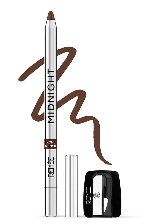 Midnight Kohl Pencil – 24H Long-Lasting Kajal | Smudge-Proof, Waterproof
