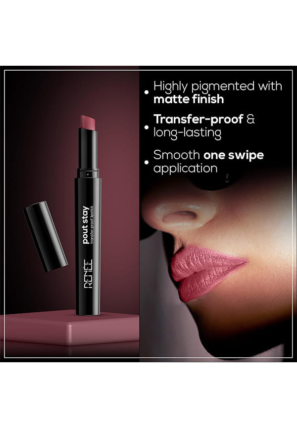 Poutstay Transfer proof Lipstick – thumbnail 2