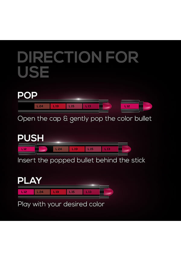 FAB 5 Glossy 5 in 1 Lipstick – thumbnail 4