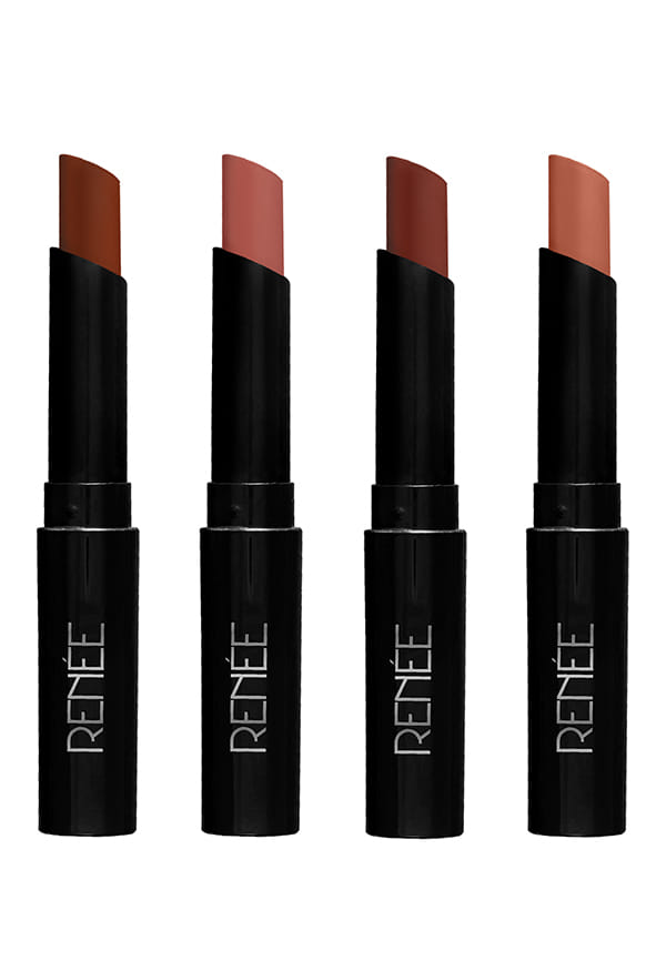 Very Matte Pack of 4 Matte Lipsticks