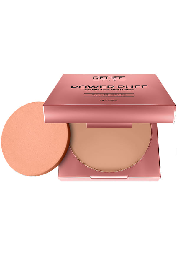 PRO Power Puff Compact Powder- 010 Wonder PRO Power Puff Compact Powder- 010 Wonder