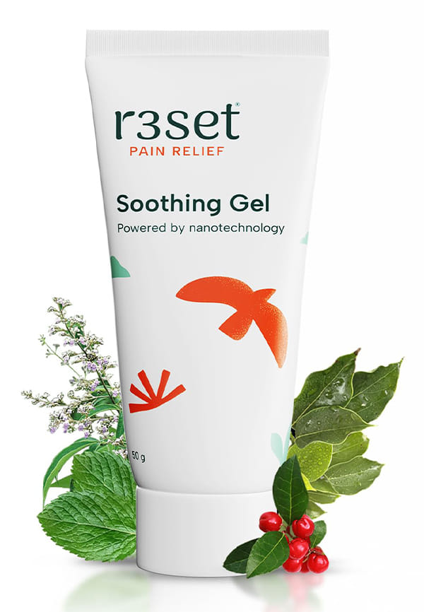 Natural Pain Relief Soothing Gel | Non-Greasy 