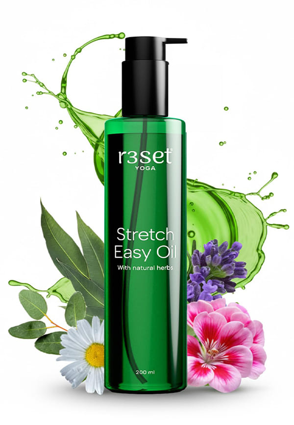 Essential Oil for Yoga & Stretching | Natural Massage Oil 