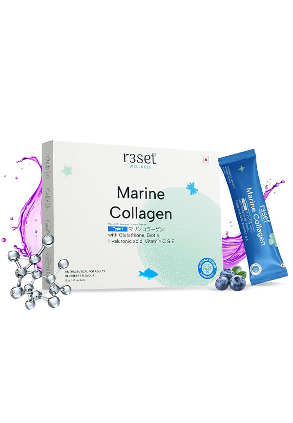Japanese Marine Collagen 5000mg Blueberry Supplement Japanese Marine Collagen 5000mg Blueberry Supplement