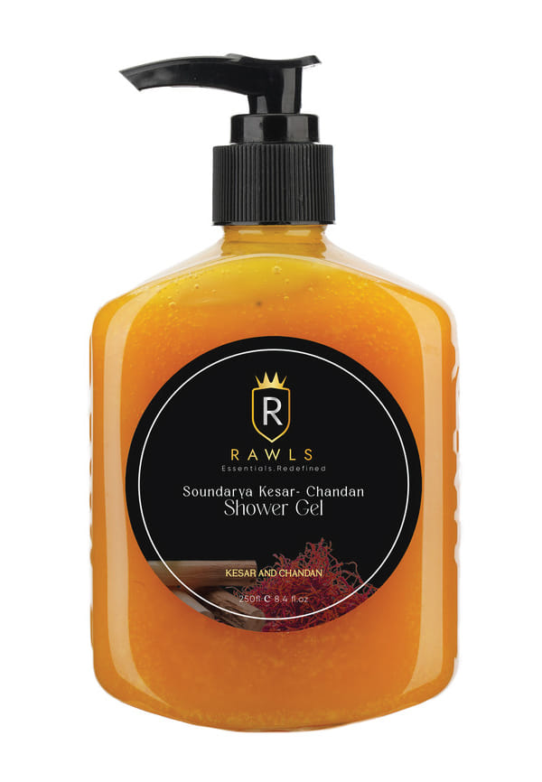 Saundrya Kesar-Chandan Shower Gel For Men & Women