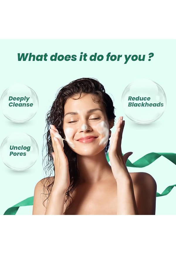 3-in-1 Face Wash, Scrub & Mask ,Reduces Blackheads & Unclogs Pores – thumbnail 3