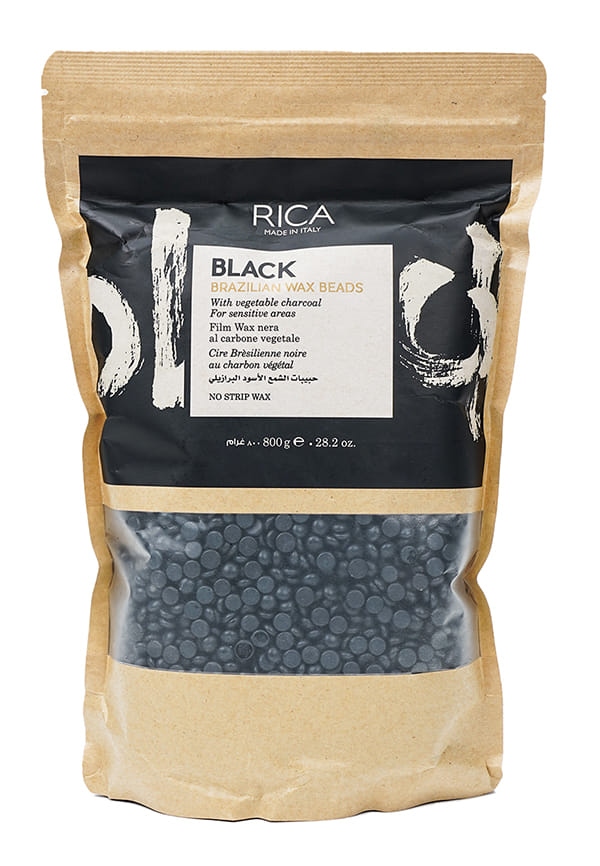 Black Brazilian Wax Beads