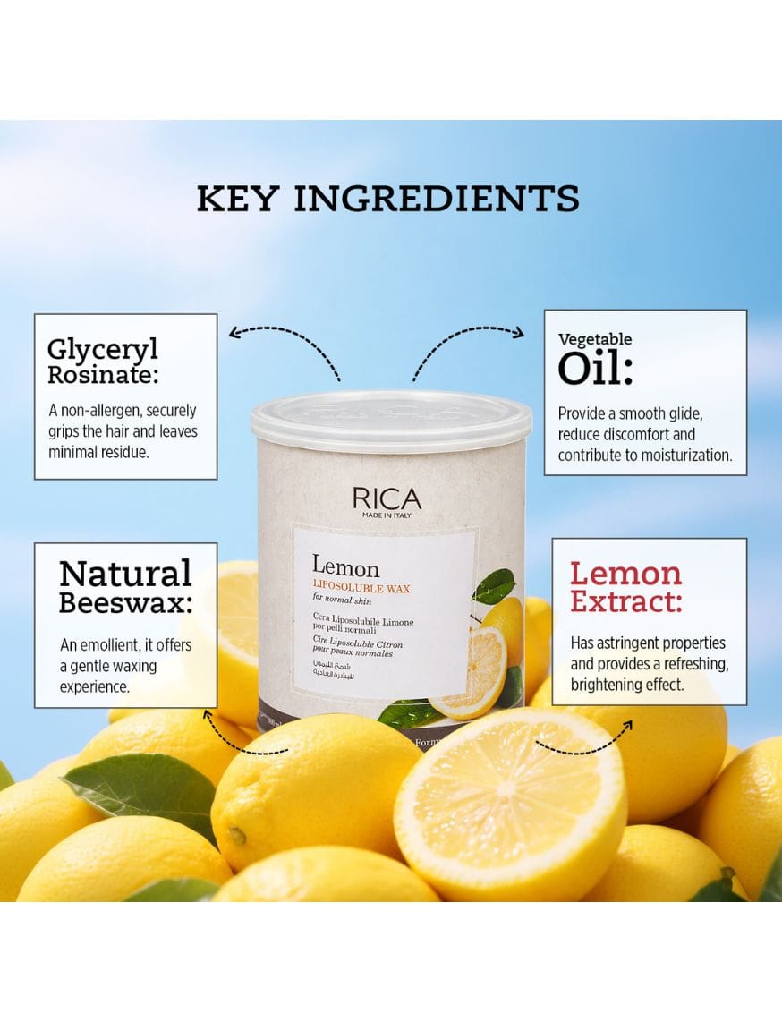 Lemon Liposoluble Hair Removal Wax & Cotton Milk Pre-Waxing Gel & Menthol After Wax Lotion – thumbnail 2