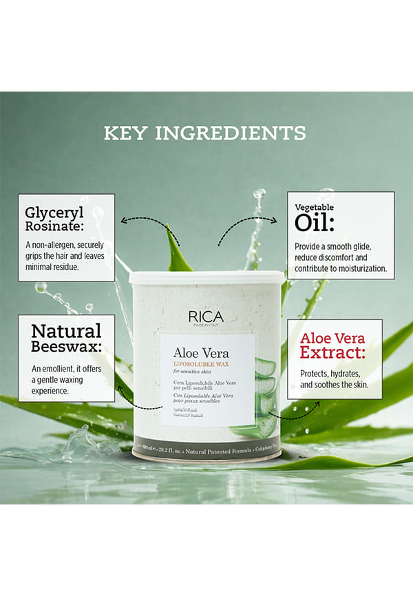 Aloe Vera Liposoluble Hair Removal Wax & Aloe vera After Wax Lotion – thumbnail 3