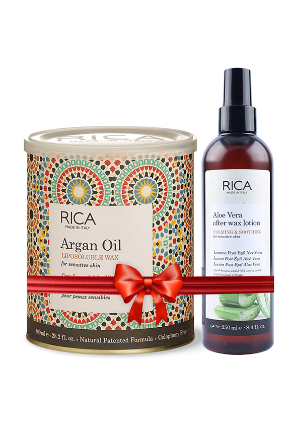 Argan Oil Liposoluble Hair Removal Wax & Aloe vera After Wax Lotion