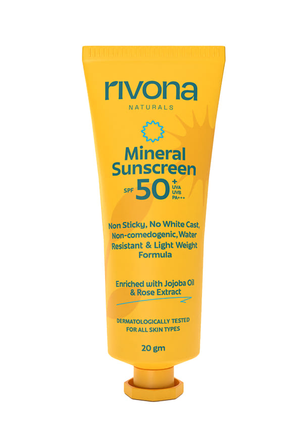 Mineral Sunscreen with SPF 50+ UVA UVB PA+++