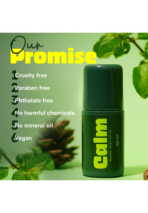 Calm - Muscle & Pain Relief Roll On – thumbnail 4