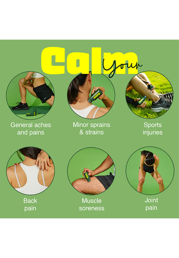 Calm - Muscle & Pain Relief Roll On – thumbnail 5