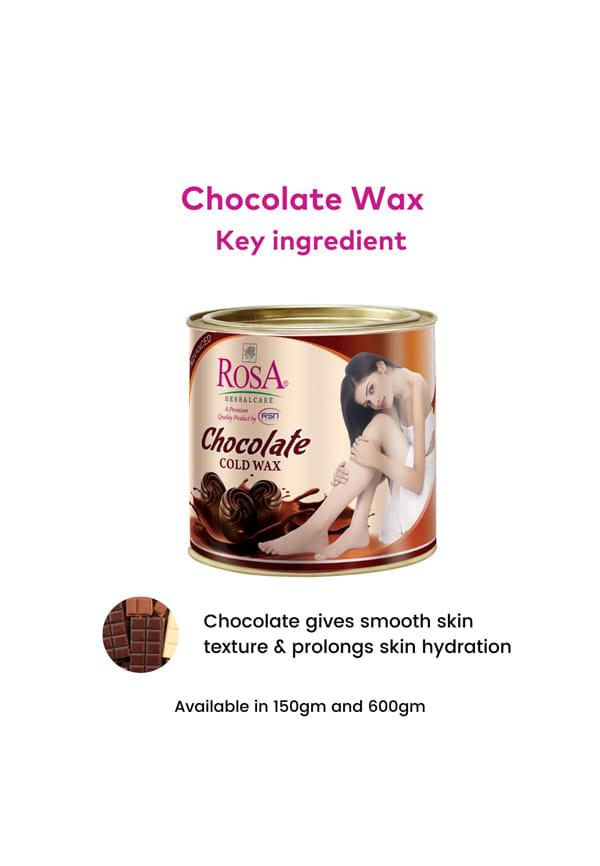 Chocolate Cold Wax, For All skin, Natural & Herbal ingredients – thumbnail 3