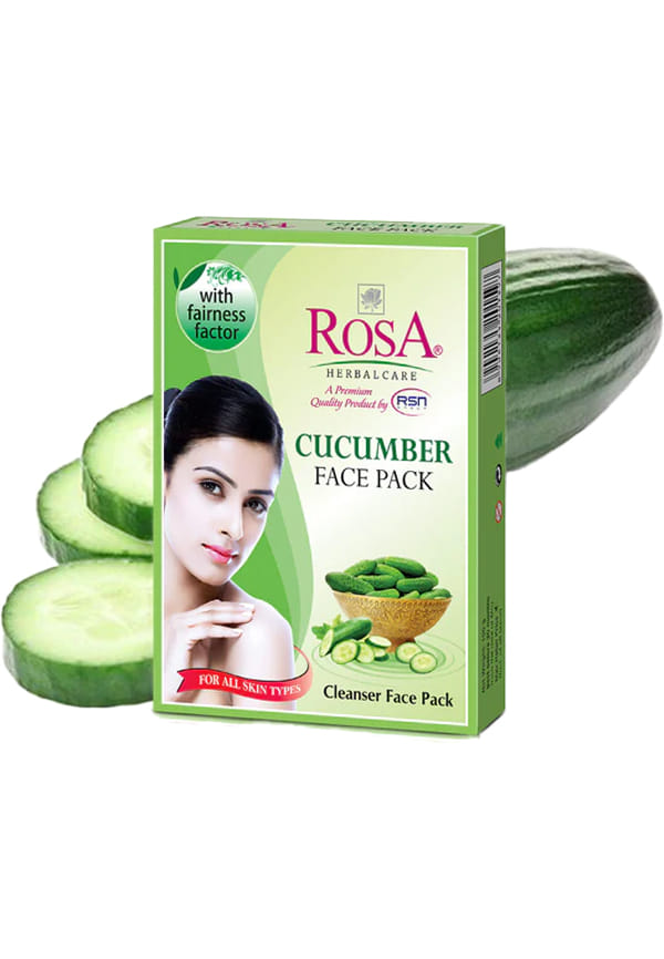 Cucumber face pack Infused with Cucumber extracts, Remove Dark Circles
