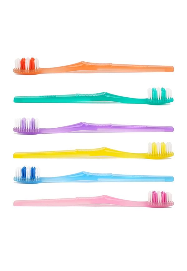 Single Colour Soft Brush I Ultra Care Soft Bristles Manual Toothbrush