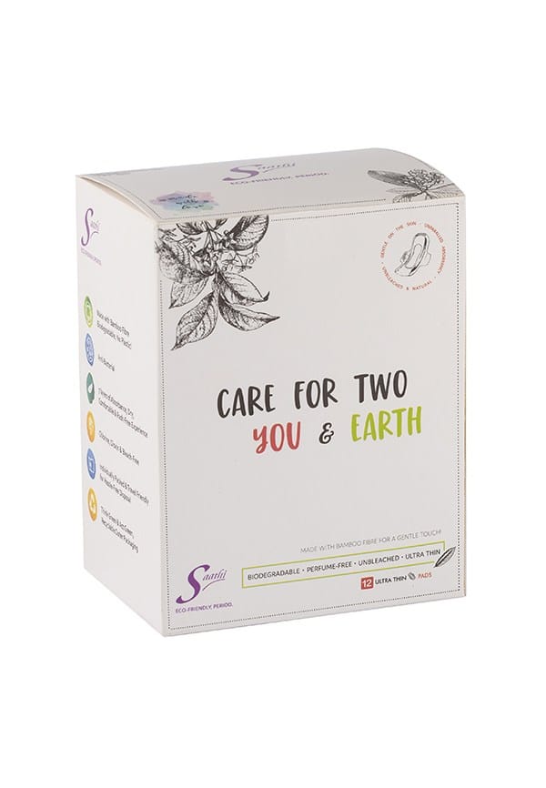 Regular Bamboo Fibre Biodegradable Sanitary Pads