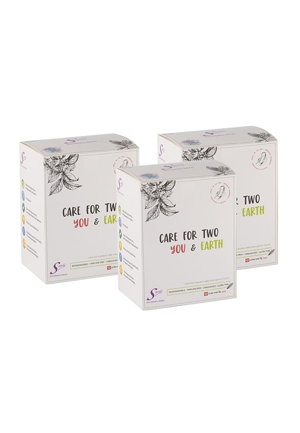 Overnight Bamboo Fibre Biodegradable Sanitary Pads