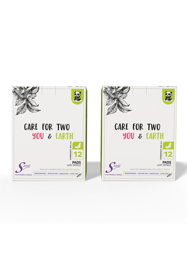 Organic Bamboo Heavy Flow XXL Pads