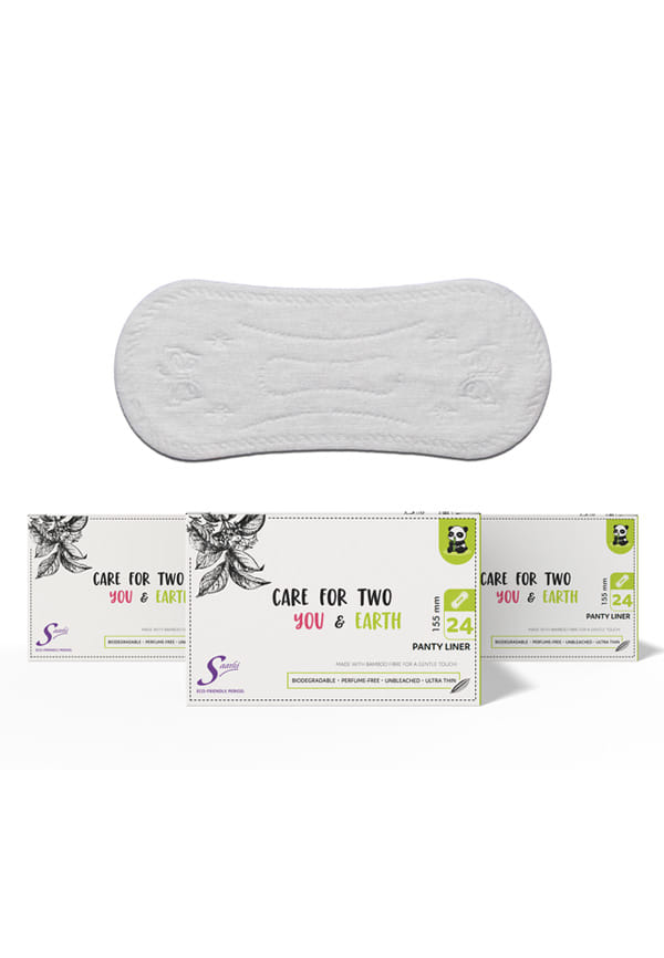Compostable Bamboo Pantyliners Compostable Bamboo Pantyliners