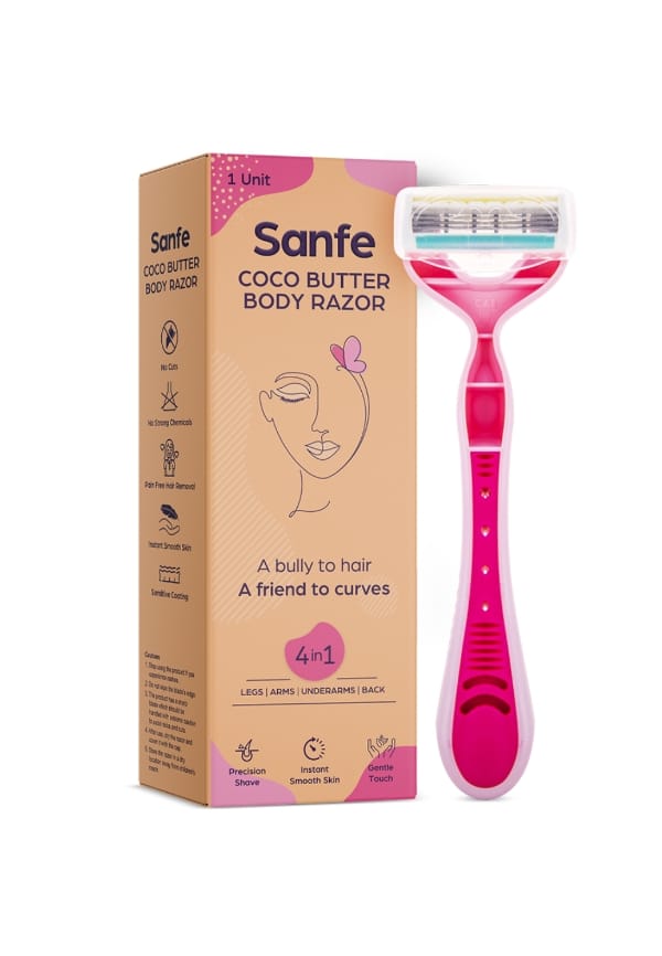 Coco Butter Body Razor For Pain-Free Full-Body Hair Removal Coco Butter Body Razor For Pain-Free Full-Body Hair Removal