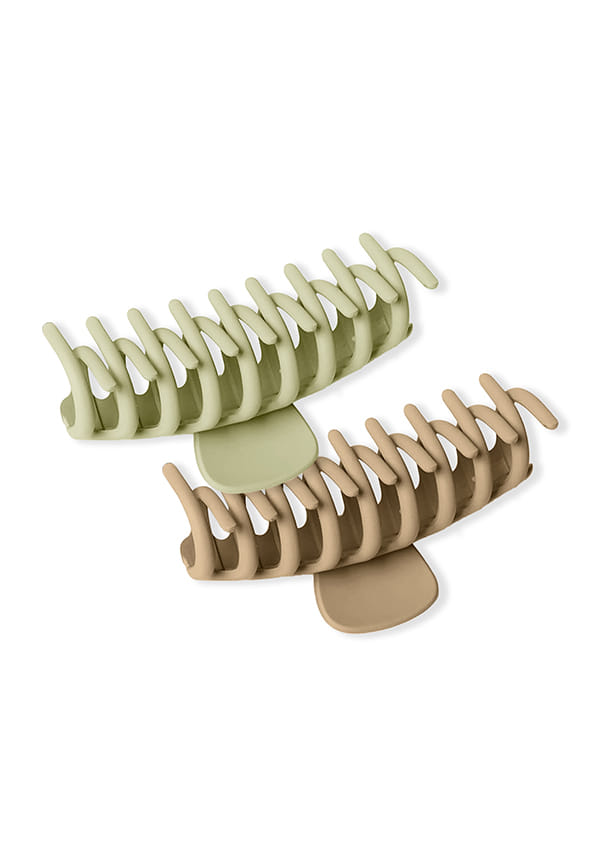 Cylindrical Large Hair Claw Clips For Women Hair Strong Hold