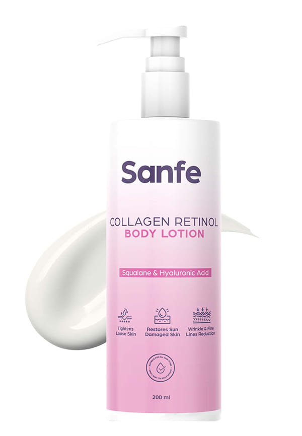 Collagen Retinol Body Lotion | For Skin Tightening, Firming, Stretch Marks