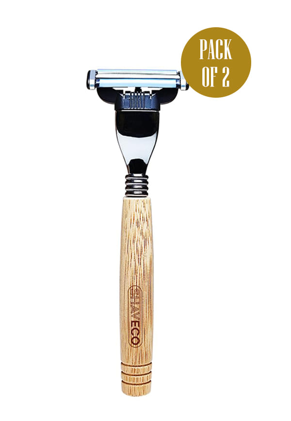 Edge 3 Bamboo Razor Set