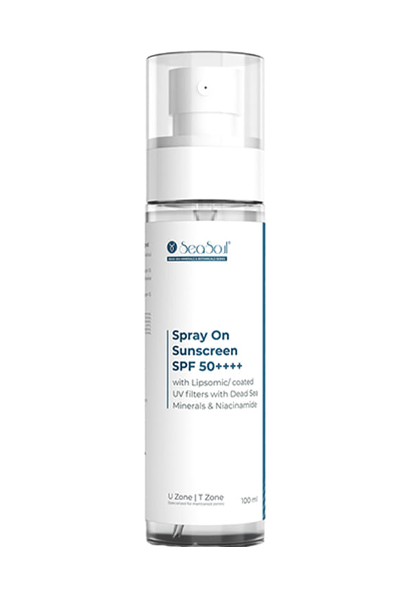 Ultra Sheer Body Mist Sunscreen Spray SPF 50 With Dead Sea Minierals & Niacinamide