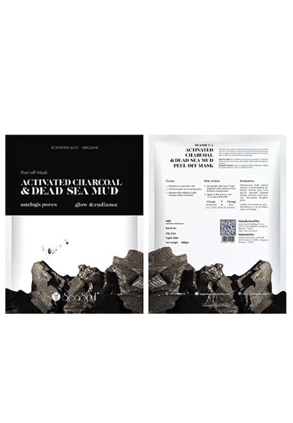 Peel-Off Mask Activated Charcoal & Dead Sea Mud