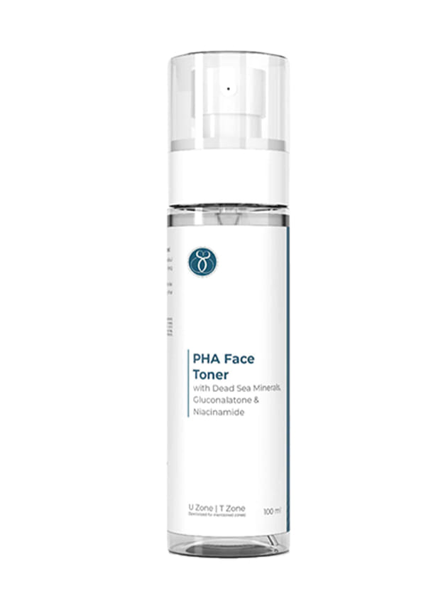 PHA Face Toner With Dead Sea Minerals , Gluconalatone & Niacinamide