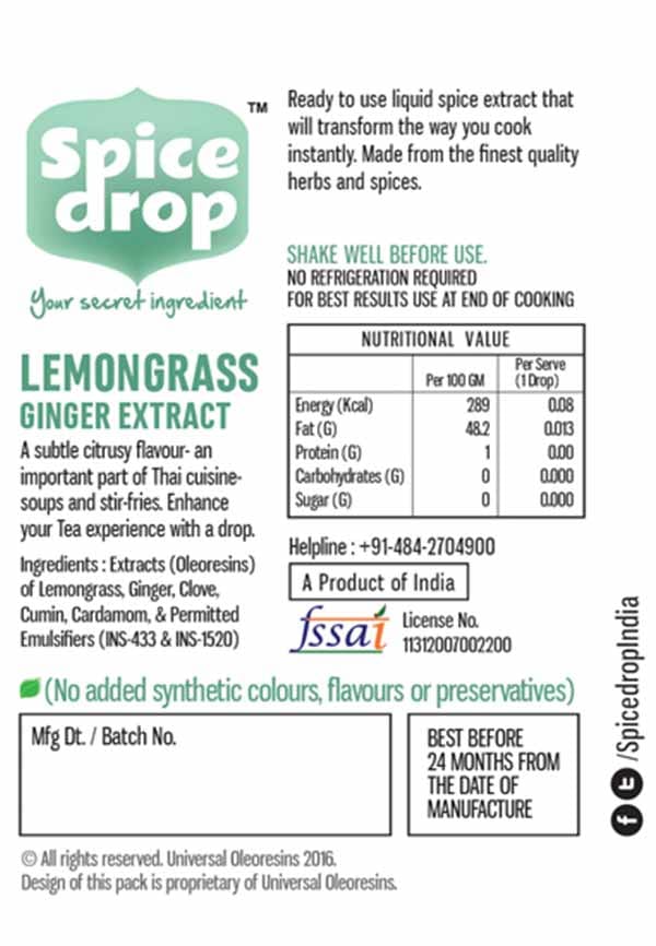 Lemongrass Ginger Extract – thumbnail 2