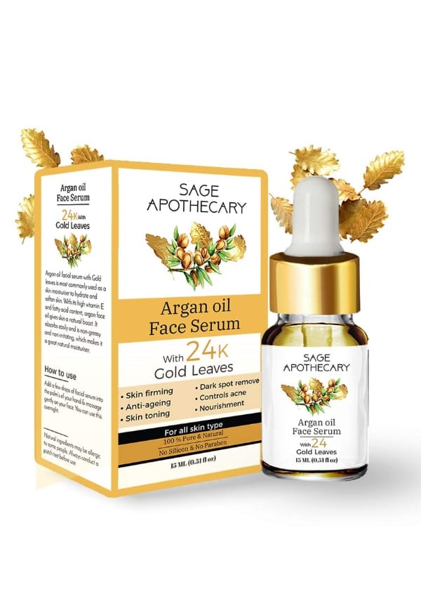 Argan Face Oil With Gold