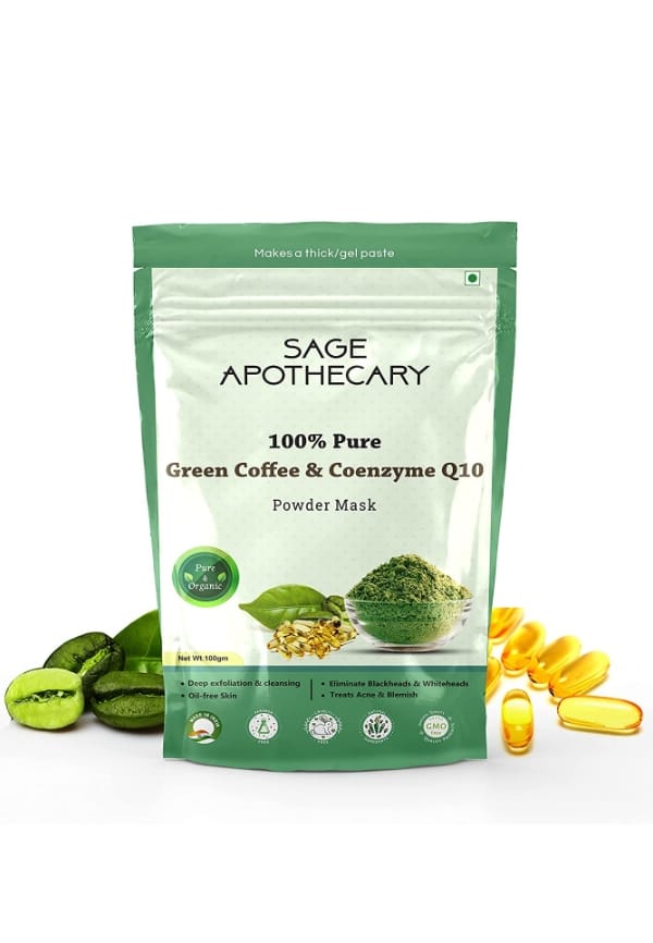 Green Coffee & Coenzyme Q10 Powder Mask Green Coffee & Coenzyme Q10 Powder Mask