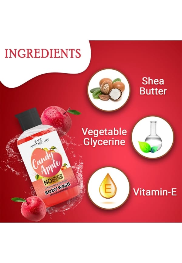 Candy Apple Body Wash- 300ml – thumbnail 3