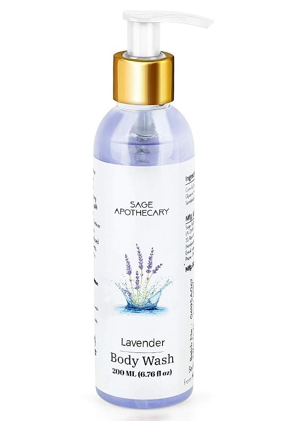 lavender & mint body wash