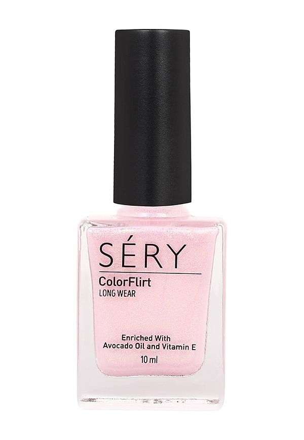 Color Flirt Nail Paint - Pastel Shimmer Nail Polish