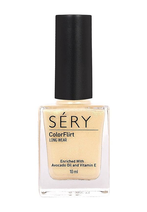 Color Flirt Nail Paint - Pastel Shimmer Nail Polish